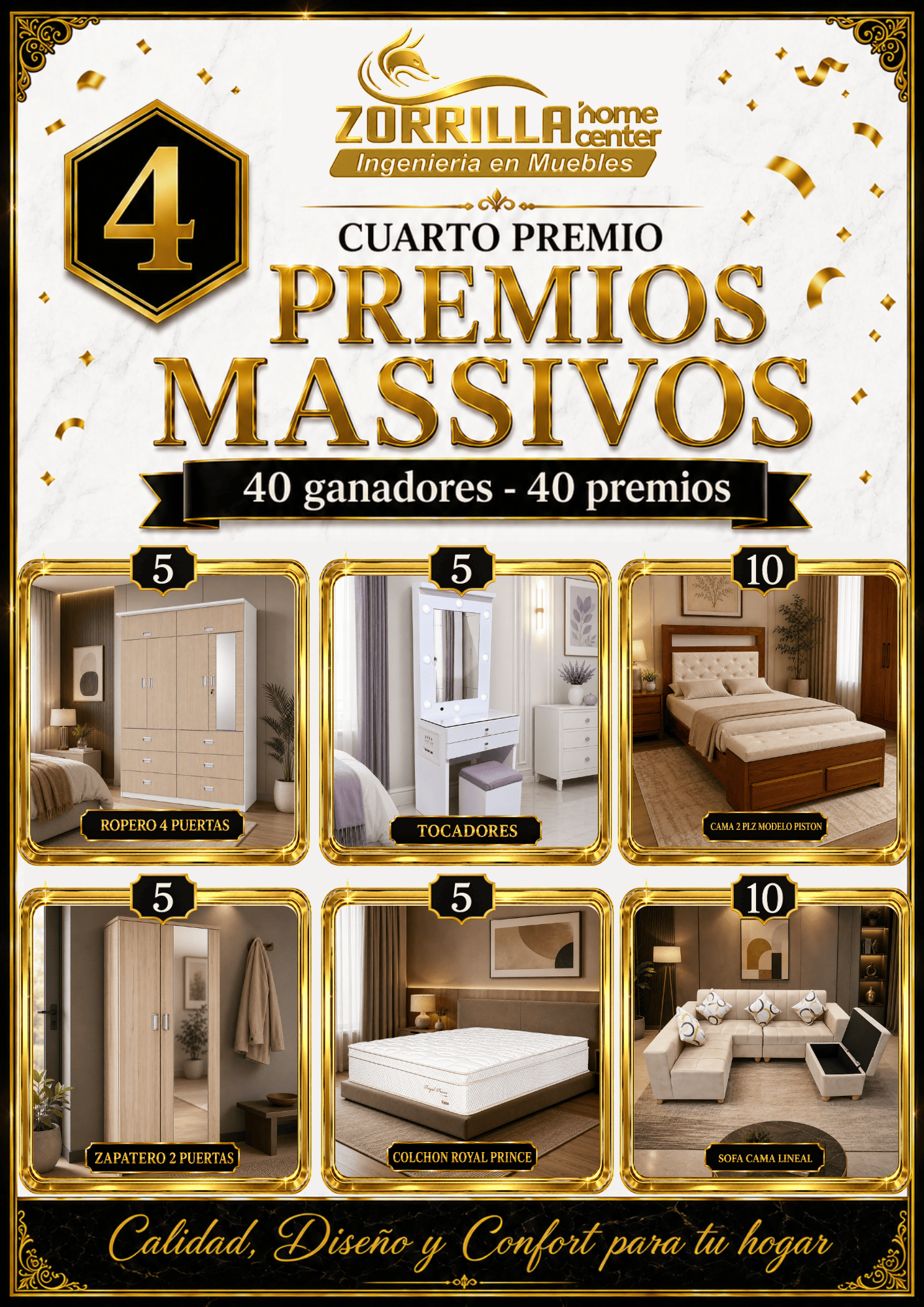 PREMIOS MASIVOS